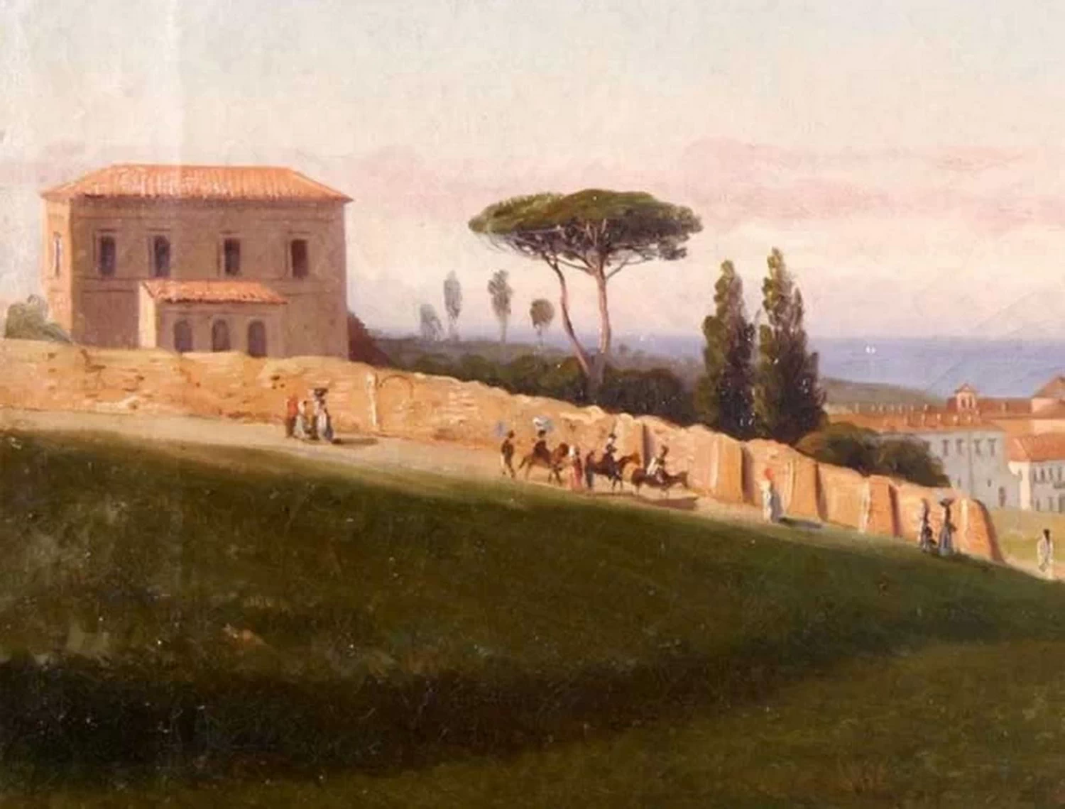 Veduta di Vasto, 1853